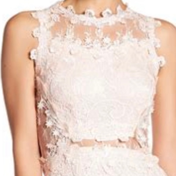 Soieblu White Lace Dress Size Small - Picture 2 of 9